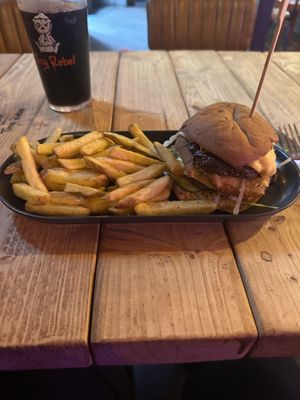 This was the real meat one!  at Tiny Rebel in Cardiff