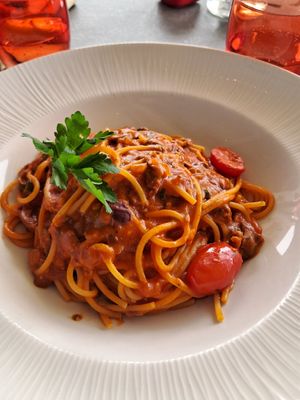 Spaghetti at one80 in Mellieha