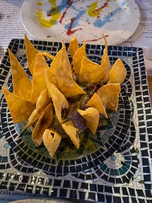 Baba Ganoush  at Pizzeria Santapi in Mallorca