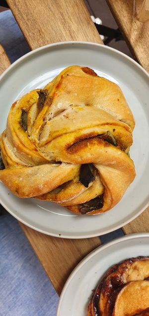 Savoury roll at Grounded in Paris