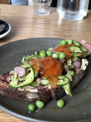 Spring toast  at Grounded in Paris