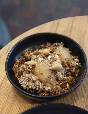 Bircher muesli   at Grounded in Paris