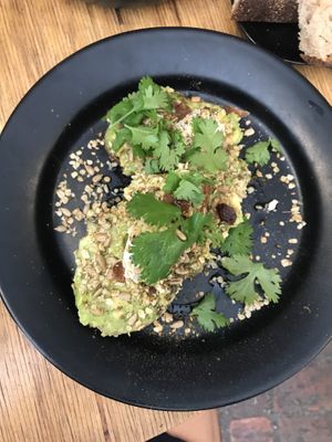 Avocado toast   at Grounded in Paris