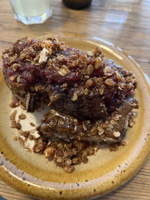 Morning toast  at Grounded in Paris