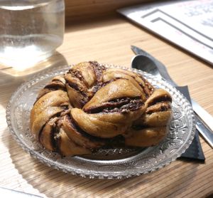 Babka (chocolate + sesame) at Grounded in Paris