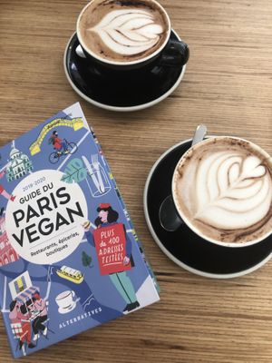 Hot chocolate  at Grounded in Paris