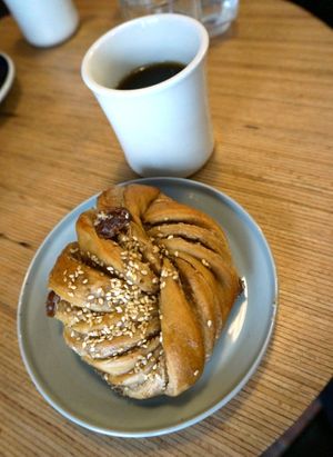 Date/Tahini Roll at Grounded in Paris