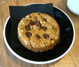 Cookie at Grounded in Paris