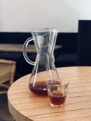 Filter coffee / Chemex Method at Grounded in Paris