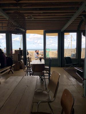 Best place at the beach at The Shore in The Hague