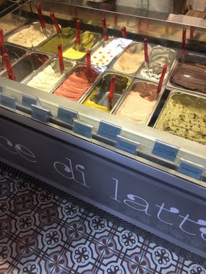   at Bellamia Gelateria Italiana in Barcelona