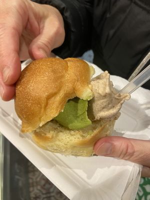 Brioche ❤️  at Bellamia Gelateria Italiana in Barcelona