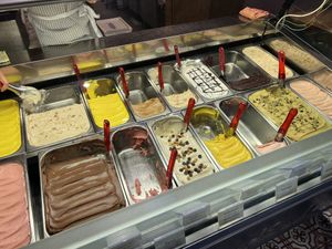 selection  at Bellamia Gelateria Italiana in Barcelona