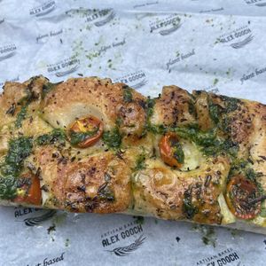 Focaccia   at Alex Gooch in Cardiff