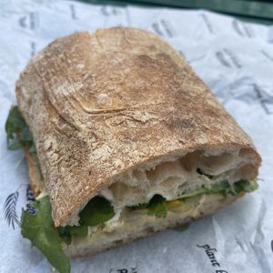 Feta and peppers sandwich   at Alex Gooch in Cardiff