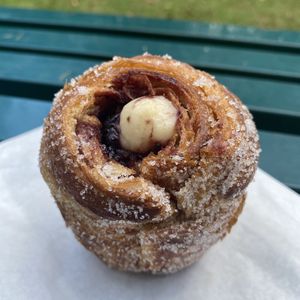 Blueberry Cruffin   at Alex Gooch in Cardiff