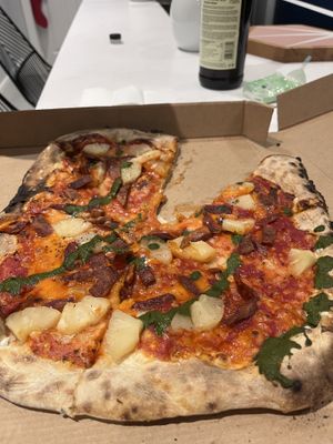 Smoked *ham* and pineapple   at Alex Gooch in Cardiff