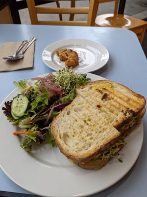 Artichoke melt at Broadfork Cafe - Uptown in Seattle