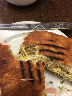 Breakfast Tofu Sandwich  at Broadfork Cafe - Uptown in Seattle