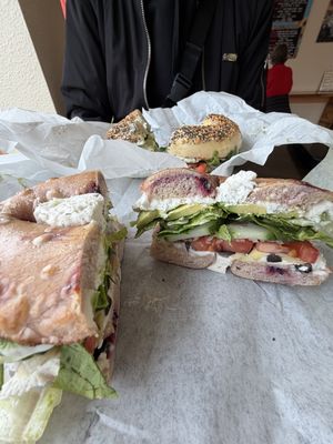   at Biff's Bagels in Flagstaff