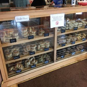 Bagels at Biff's Bagels in Flagstaff