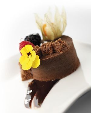 Pan di spagna al cioccolato at Emanuele Di Biase in Perugia