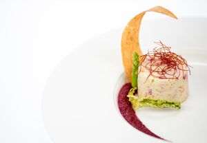 Tortino di ricotta veg at Emanuele Di Biase in Perugia