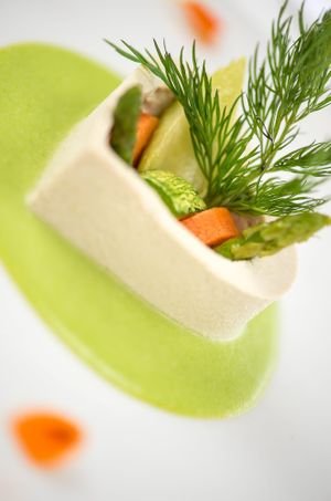 Cuore di tofu at Emanuele Di Biase in Perugia