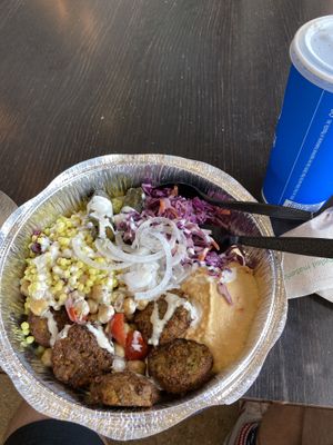 Vegan bowl  at IDOF - Navy Pier in Chicago