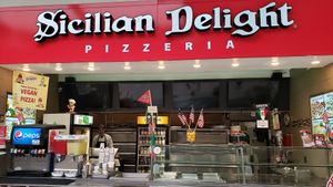 At the Galleria Mall at Sicilian Delight in Poughkeepsie