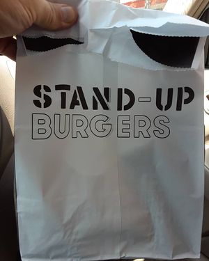 The Name Says It All! Stand up to any murder burger. at Stand-Up Burgers in Berkeley