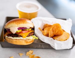 Come join us for Happy Hour Monday through Thursday from 3pm to 6pm and get an OG Burger, Housemade Potato Chips, and your choice of Happy Hour Beer or a Fountain Soda all for $10! at Stand-Up Burgers in Berkeley
