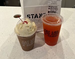   at Stand-Up Burgers in Berkeley