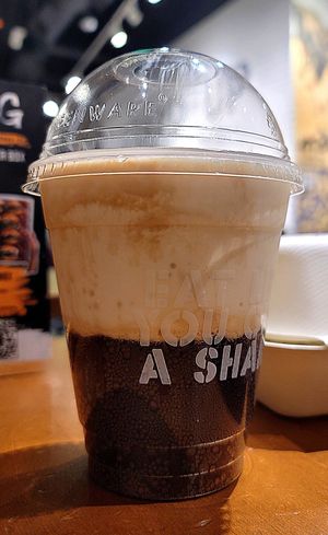Rootbeer float at Stand-Up Burgers in Berkeley