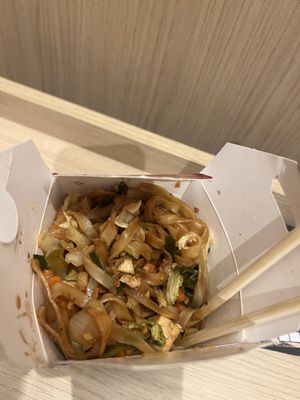 Vegan pad Thai   at Wok Republic in Belgrade