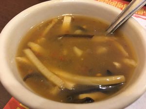 Hot and Sour Soup at Golden House in Tucson