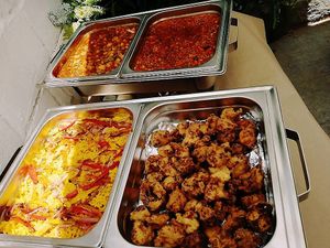 VEGAN BUFFET 1:00- 5:00 PM, MONDAY TO THURSDAY
 at Beach Dog in San Jose Del Cabo