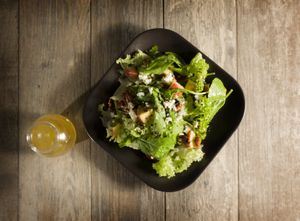 Beach Dog Salad
Apple, lettuce mix, arúgula, nuts and house dressing at Beach Dog in San Jose Del Cabo