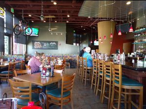 THE BAR IS THE BEST. MOST OF THE STAFF IS VEGAN!  at Bob's Burgers and Brew in Marysville