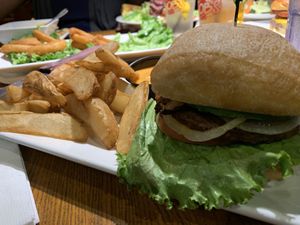 Volacino burger  at Bob's Burgers and Brew in Marysville