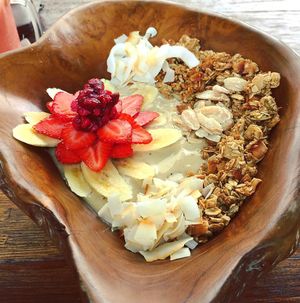 Zoro smoothie bowl  at Green Guru in Canggu