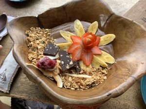 Maya Bowl - very chocolatey and rich!  at Green Guru in Canggu