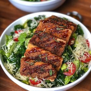 Fake Salad (can be made vegan w/o cheese and swap for vegan dressing) at Proposition Chicken in Oakland