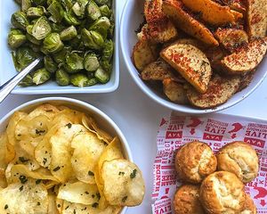Veg sides at Proposition Chicken in Oakland
