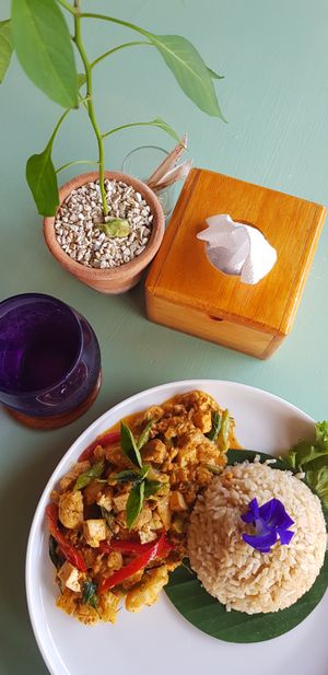 Penang Curry at The Art Club - Koh Samui Hospital in Koh Samui