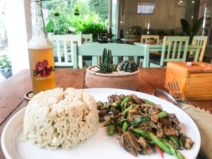 Pad Kaprow  at The Art Club - Koh Samui Hospital in Koh Samui