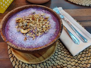 Pisces smoothie bowl at The Art Club - Koh Samui Hospital in Koh Samui