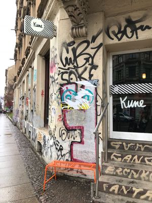 entrance at Kune in Leipzig