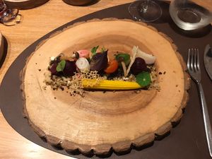 Beautiful dish at Sjuut in Schinnen