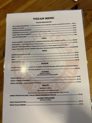   at Isis Pizzeria in Barmouth